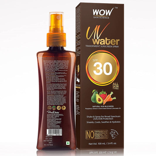 Wow Skin Science UV Water Transparent Sunscreen Spray SPF 30