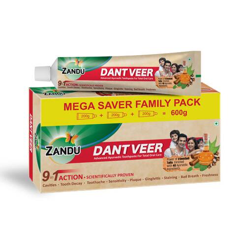 Zandu Dant Veer Toothpaste - BUDEN