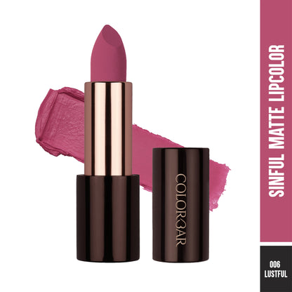 Colorbar Sinful Matte Lipcolor Lustful - 006 Pink