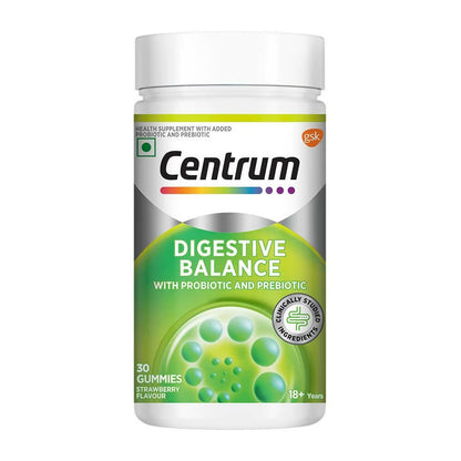 Centrum Digestive Balance Gummies - Strawberry Flavor -  usa australia canada 