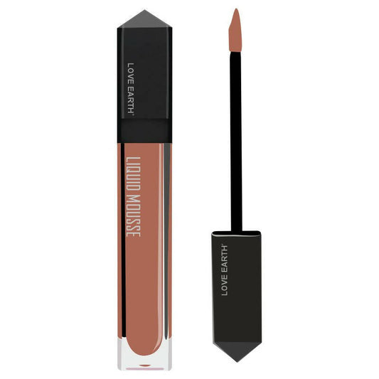 Love Earth Liquid Mousse Lipstick - Espresso Martini - BUDNE