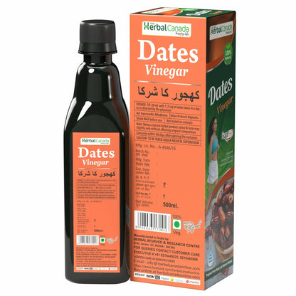 Herbal Canada Dates Vinegar