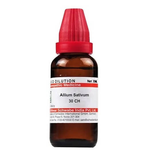 Dr. Willmar Schwabe India Allium Sativum Dilution 30 ch