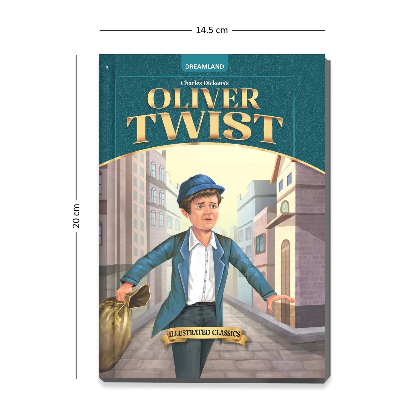 Dreamland Publications Oliver Twist- Illustrated Abridged Classics for Children with Practice Questions : Children Classic Fiction Book