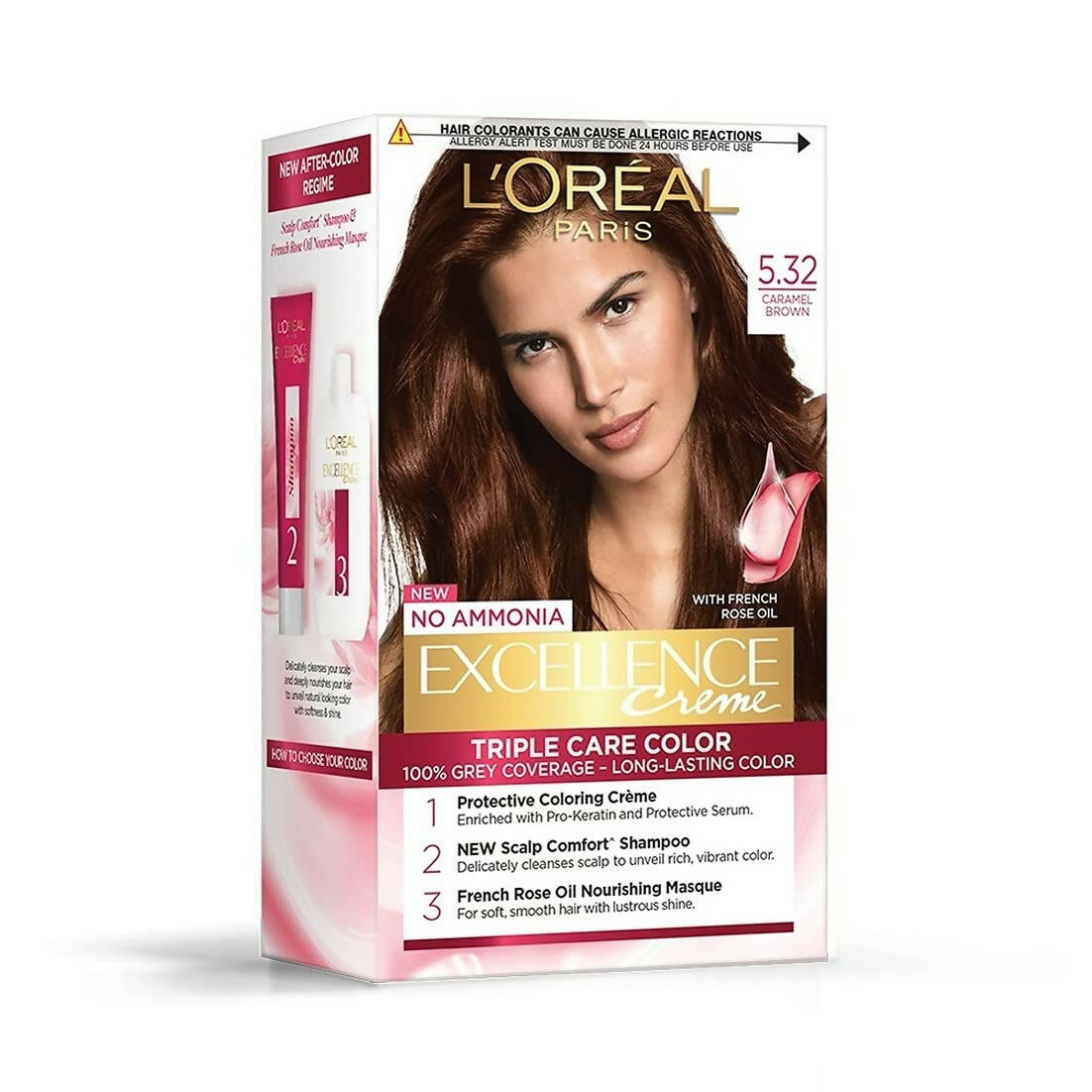 L'Oreal Paris Hair Colour - 5.32 Caramel Brown - BUDNE