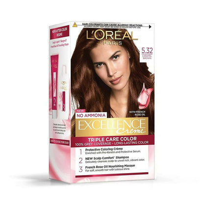 L'Oreal Paris Hair Colour - 5.32 Caramel Brown - BUDNE