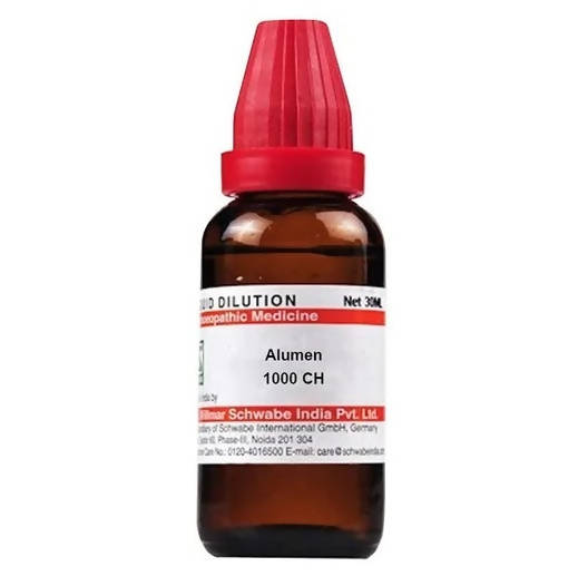 Dr. Willmar Schwabe India Alumen Dilution 1000 ch