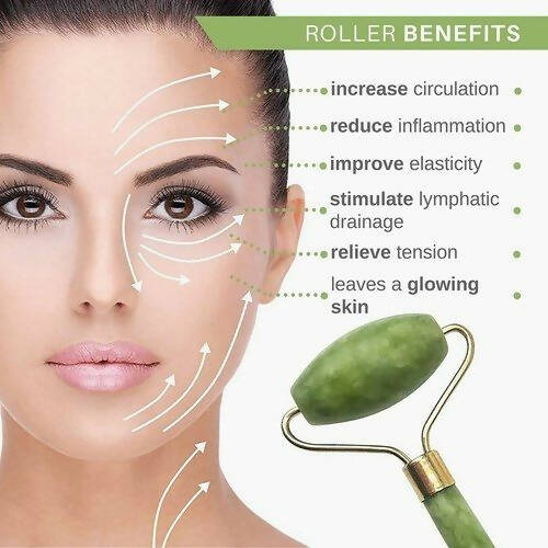 Favon Facial Roller for Face, Neck Toning, Firming and Serum Application