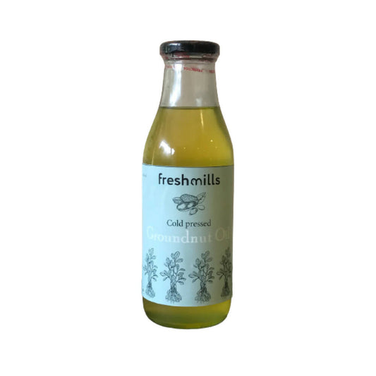 Fresh Mills Cold Pressed Groundnut Oil - BUDNE