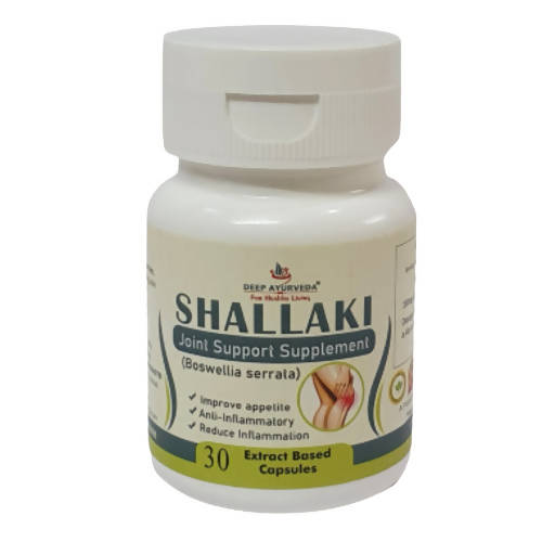 Deep Ayurveda Shallaki 500mg Veg Capsule -  usa australia canada 