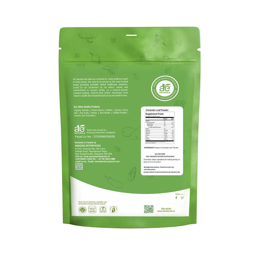 Ae Naturals Coriander Leaf Powder