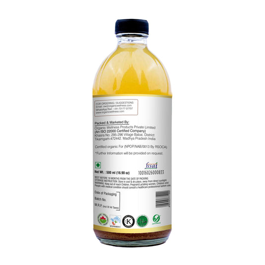 Organic Wellness Apple Cider Vinegar with Mother