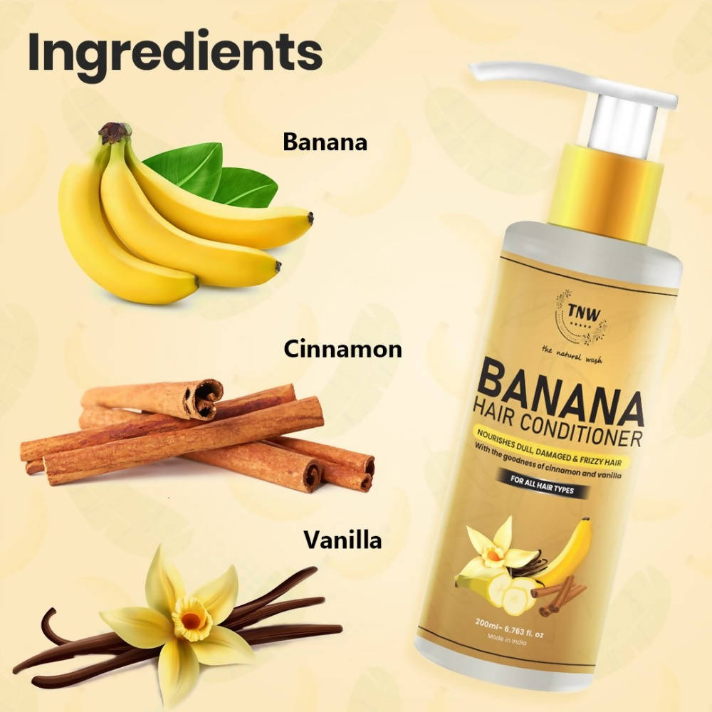 The Natural Wash Banana Hair Conditioner