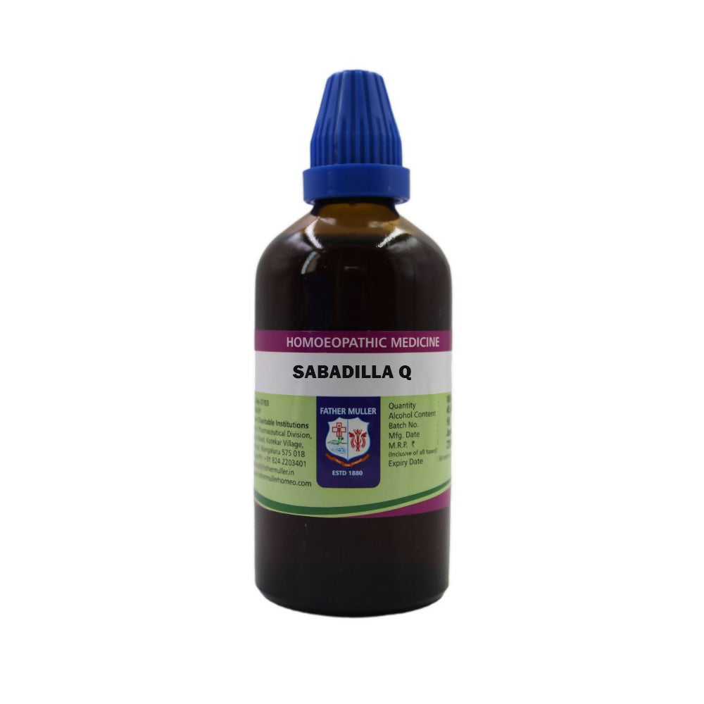 Father Muller Sabadilla Mother Tincture Q