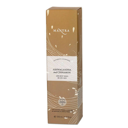 Mantra Herbal Ashwagandha and Cinnamon Vata Body Wash For Dry Skin