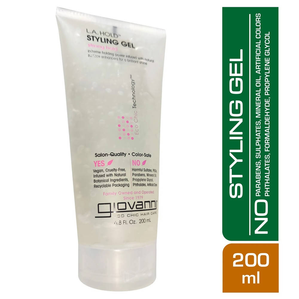 Giovanni Organic L.A. Hold Styling Gel Strong Hold