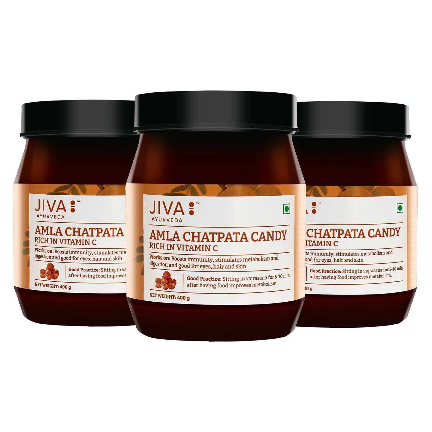 Jiva Ayurveda Chatpata Amla Candy -  usa australia canada 