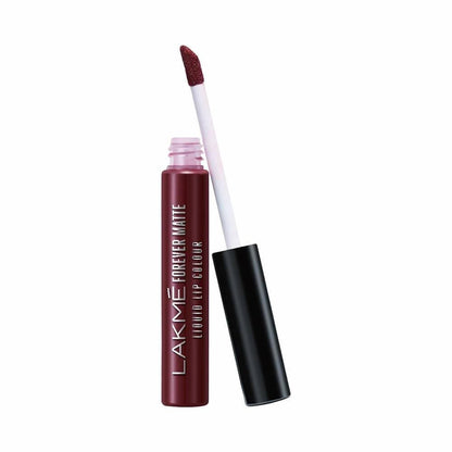 Lakme Forever Matte Liquid Lip Colour - Wine Touch