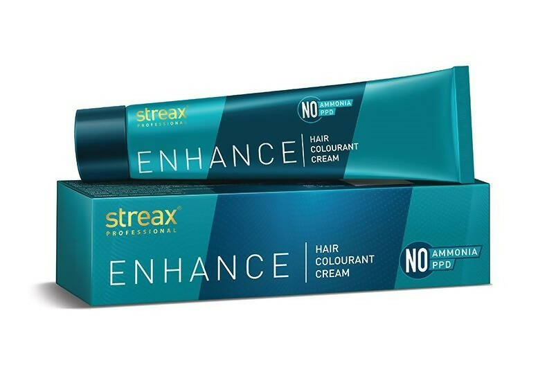 Streax Professional Enhance Hair Colourant - Natural Black 1 -  USA 