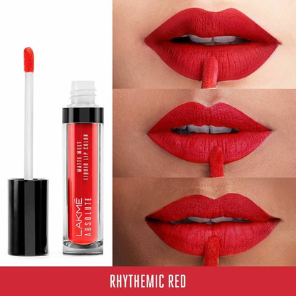 Lakme Absolute Matte Melt Liquid Lip Color - Rhythmic Red