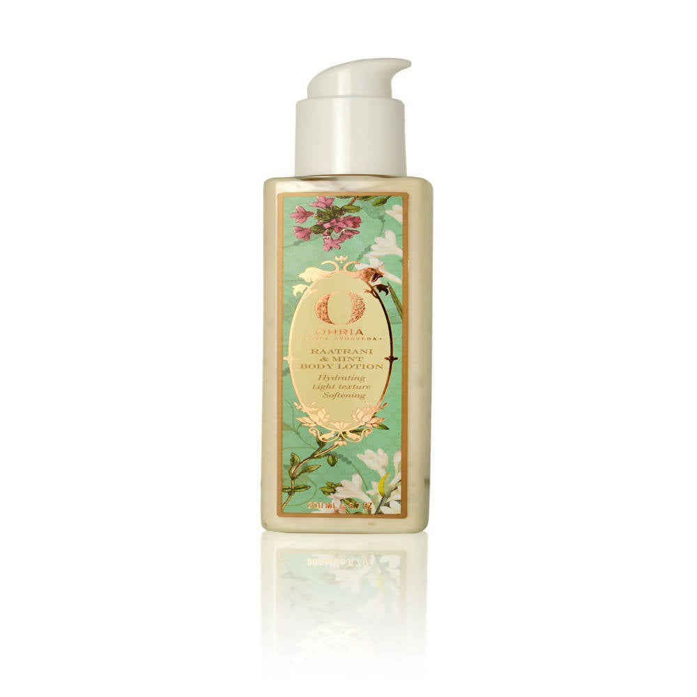 Ohria Ayurveda Raatrani & Mint Body Lotion