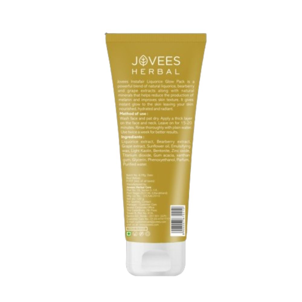 Jovees Instant Fair Liquorice Glow Pack