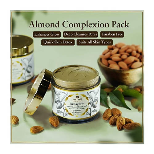 Just Herbs Instaglow Almond Complexion Pack