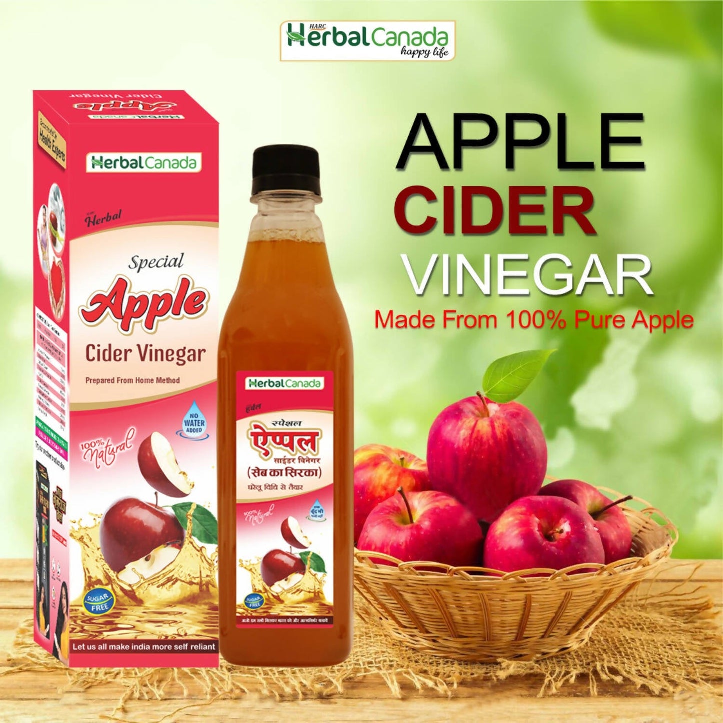 Herbal Canada Apple Cider Vinegar