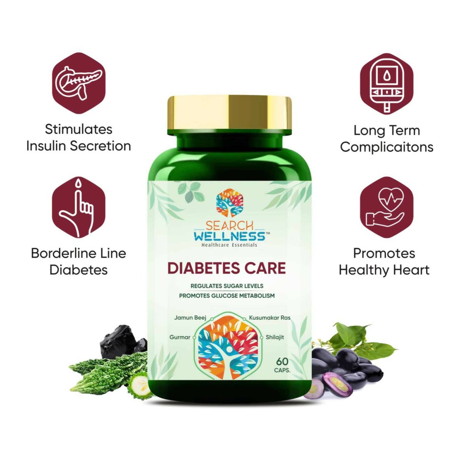 Search Wellness Diabetes Care Capsules