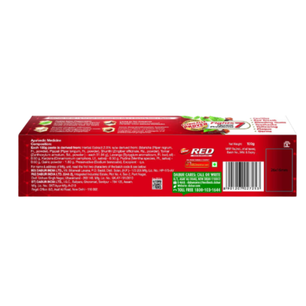 Dabur Red Toothpaste