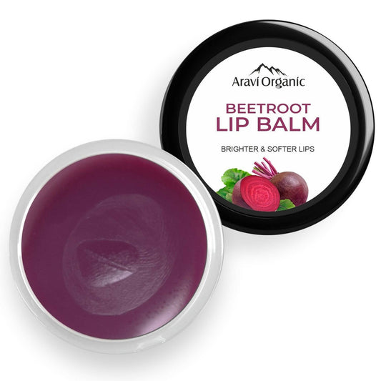 Aravi Organic Beetroot Lip Balm - BUDNE