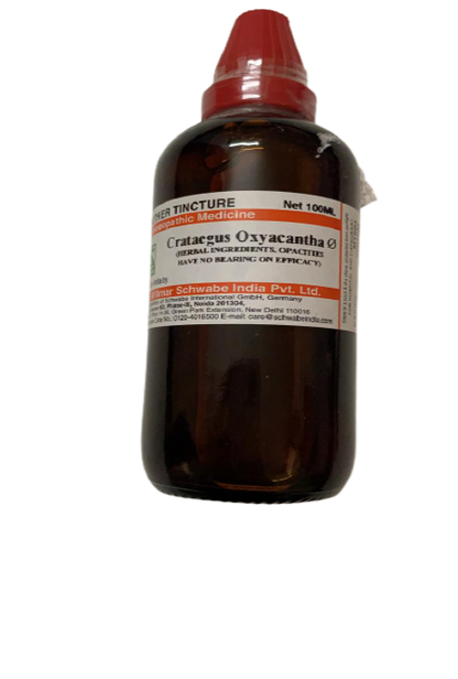 Dr. Willmar Schwabe India Crataegus Oxyacantha Mother Tincture Q 100 ml