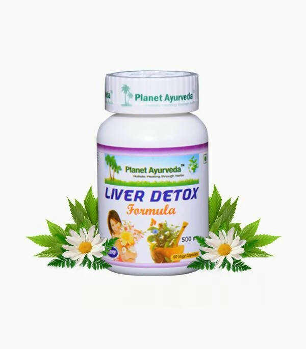 Planet Ayurveda Liver Detox Formula Capsules