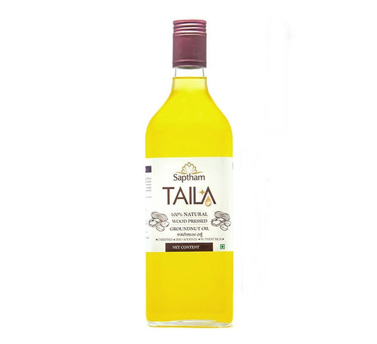 Saptham Taila Groundnut Oil - BUDNE