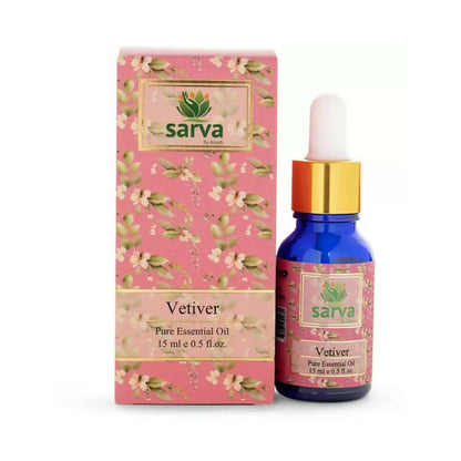 Sarva by Anadi Vetiver Pure Essential Oil - usa canada australia