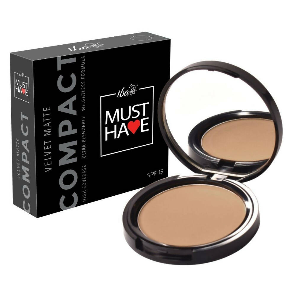 Iba Must Have Velvet Matte Compact - Golden Sand - BUDNE