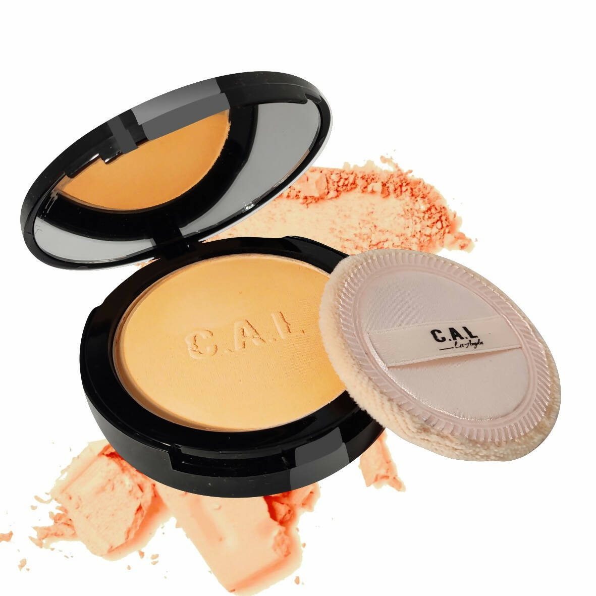 CAL Los Angeles Finish Up Matte Compact -Orange - BUDNE