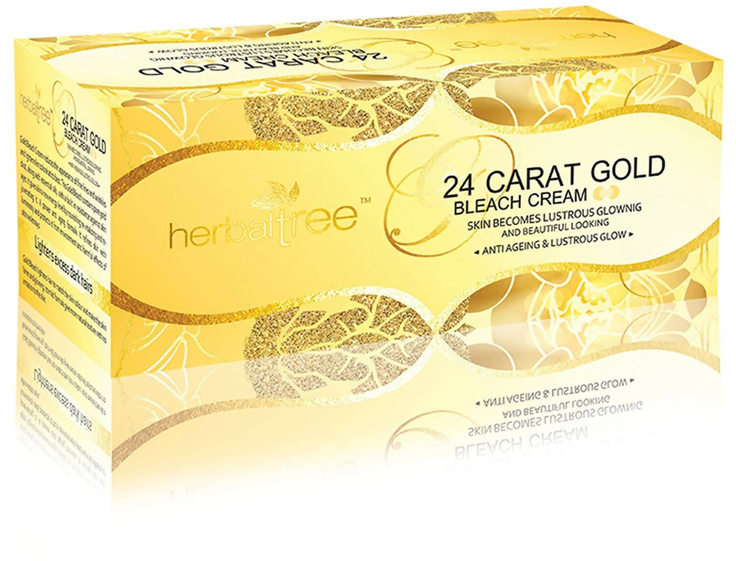 Herbal Tree 24 Carat Gold Bleach Cream - usa canada australia