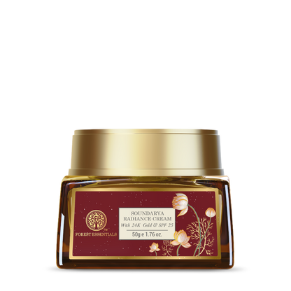 Forest Essentials Soundarya Radiance Cream With 24K Gold & SPF25