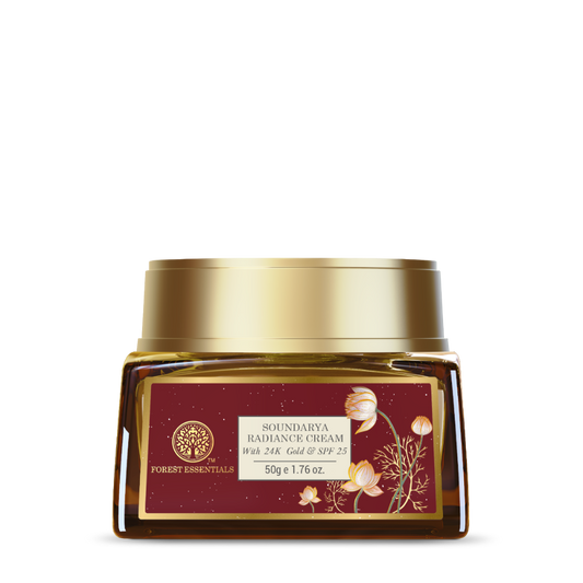 Forest Essentials Soundarya Radiance Cream With 24K Gold & SPF25