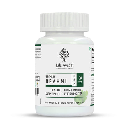 Life Aveda Premium Brahmi Capsules - usa canada australia