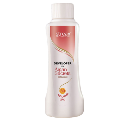 Streax Professional Developer for Argan Secrets Colourant - 30 Volume 9% - BUDNE