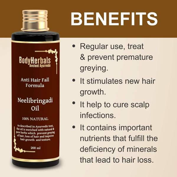 Bodyherbals Neelibringadi Hair Oil