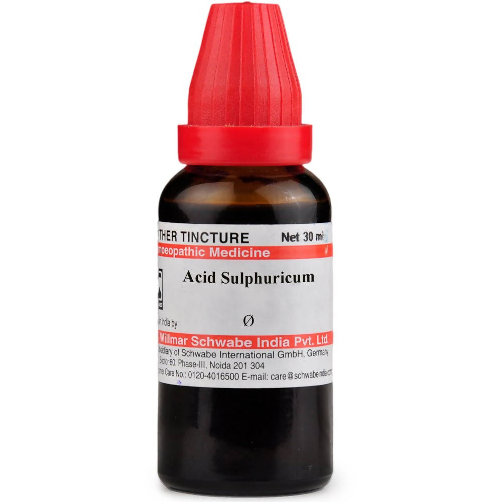 Dr. Willmar Schwabe India Acid Sulphuricum Mother Tincture Q