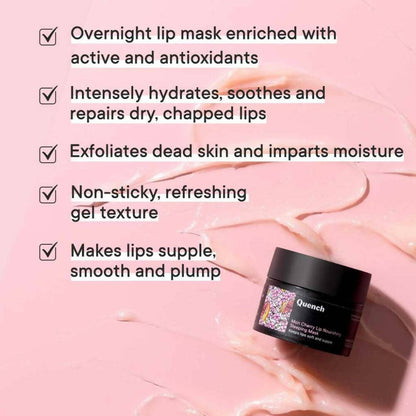 Quench Botanics Mon Cherry Lip Nourishing Sleeping Mask