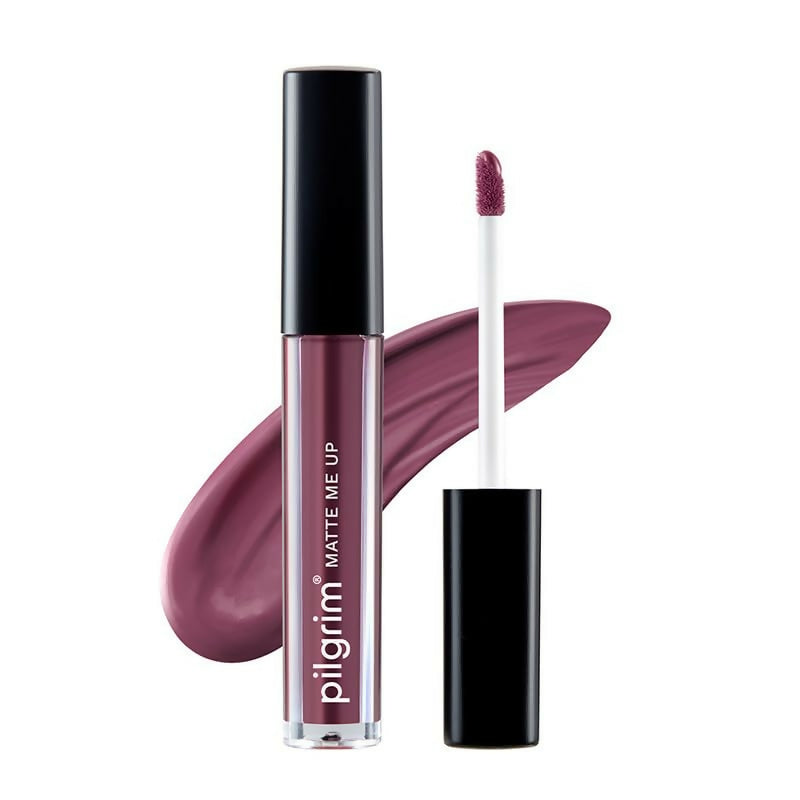 Pilgrim Liquid Matte Lipstick with Hyaluronic Acid - Mauve Desire