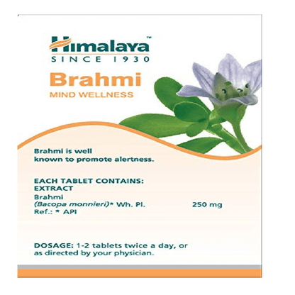 Himalaya Wellness Pure Herbs Brahmi Mind Wellness