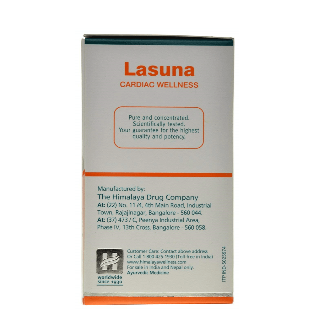 Himalaya Wellness Pure Herbs Lasuna Cardiac Wellness