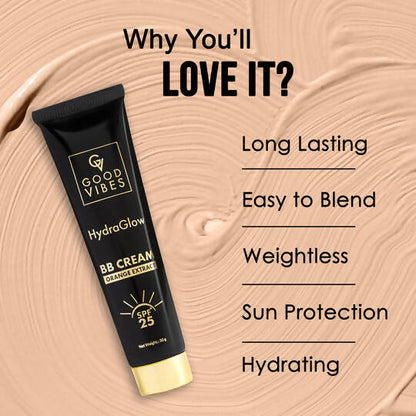 Good Vibes HydraGlow BB Cream SPF 25 with Orange Extract - Warm Ivory