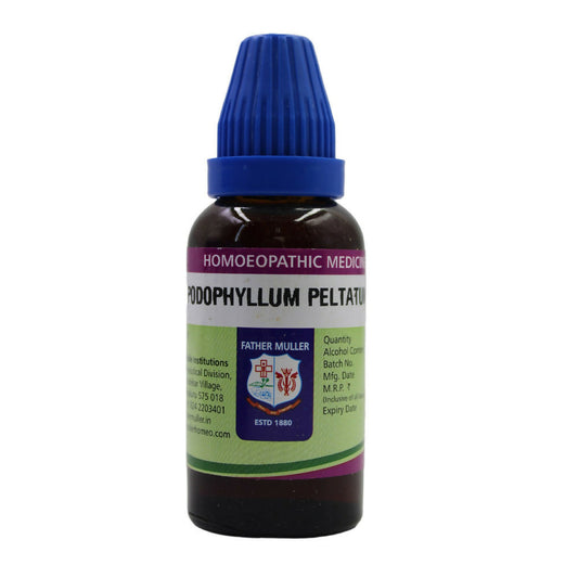 Father Muller Podophyllum Peltatum Mother Tincture Q